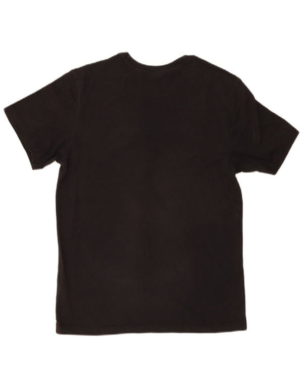 Nike Hommes Dri Fit Graphic T-Shirt Haut Petit Noir Coton