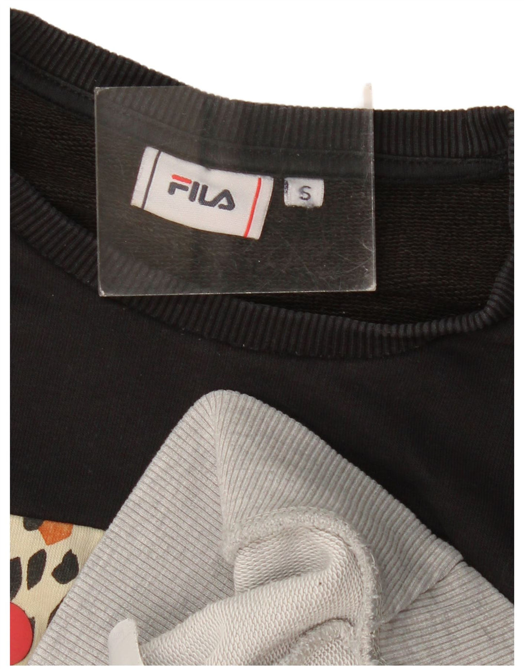 Fila Sweat-shirt graphique pour femme UK 10 Small Multicolore