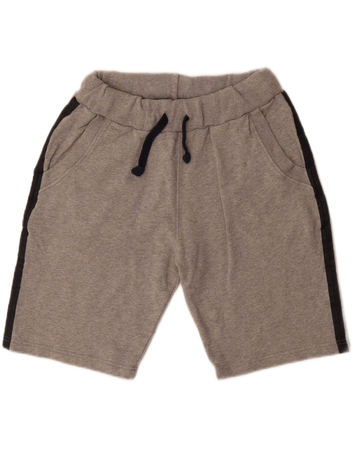 NORTH SAILS Short de sport pour hommes en coton color block petit gris
