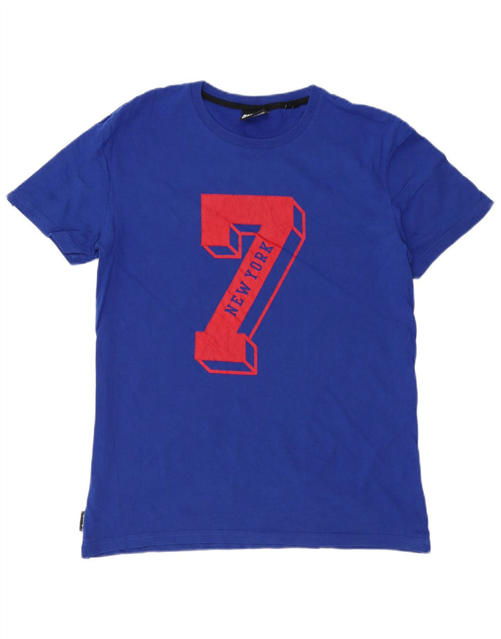 SUPERDRY T-Shirt Graphique Homme Grand Bleu
