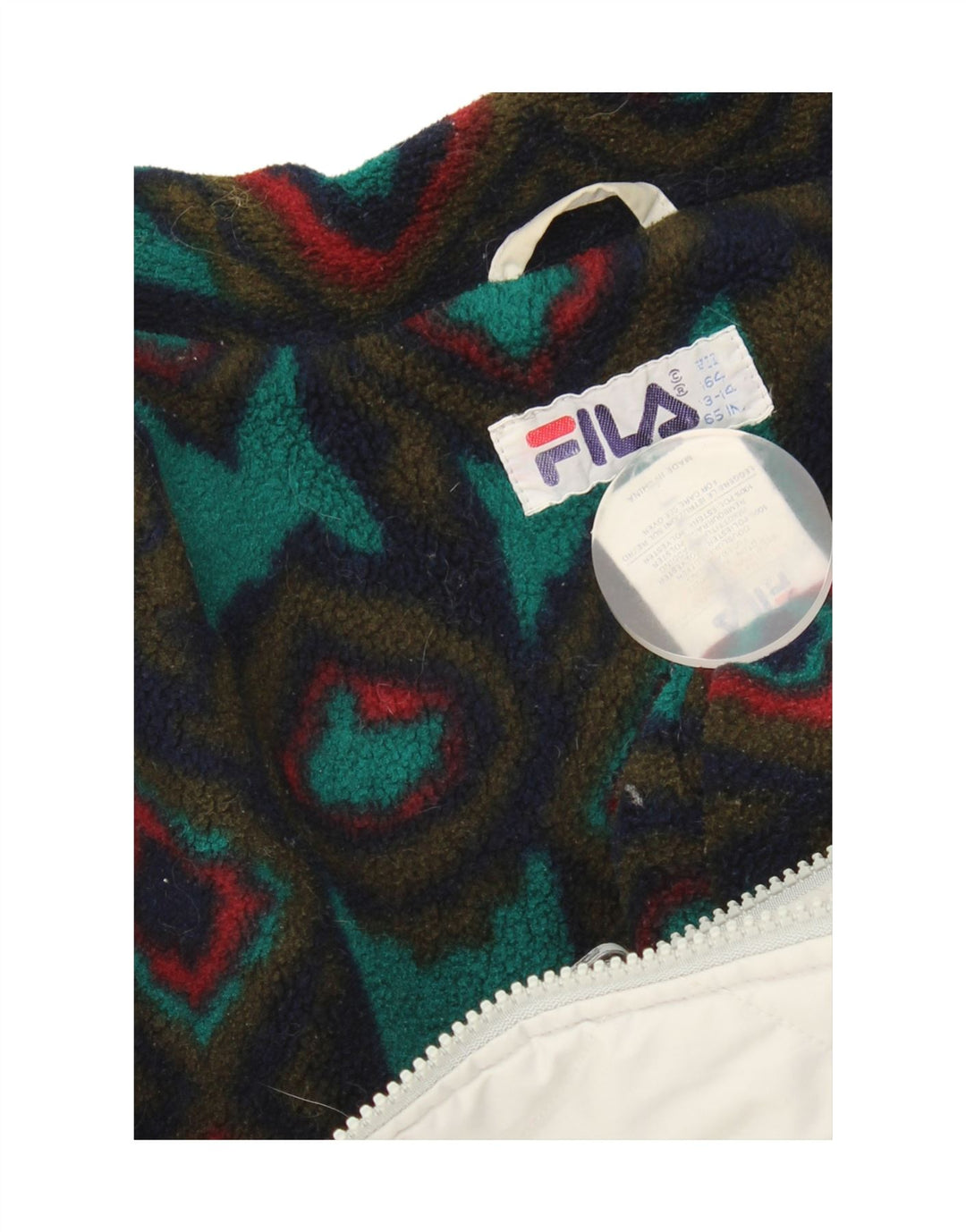 Fila Veste matelassée fille 13-14 ans Gris Polyester