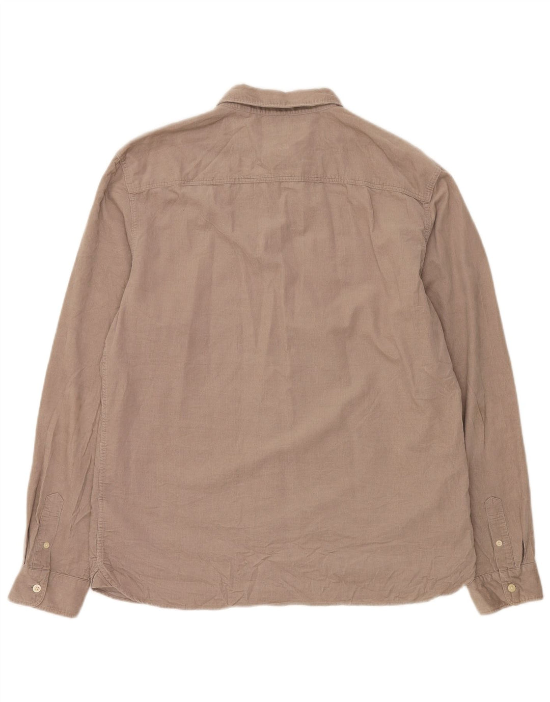 ALL SAINTS Chemise Velours Côtelé XL Beige Coton Homme