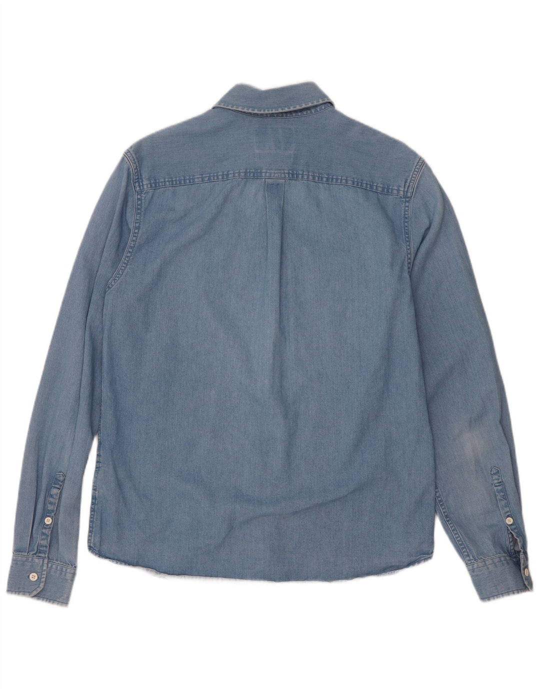 Calvin Klein Jeans Chemise en Jean Regular Fit Homme Bleu Moyen Coton