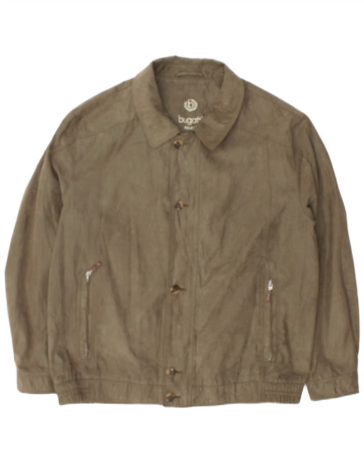 Bugatti Veste Bomber Homme IT 56 3XL Kaki Polyester