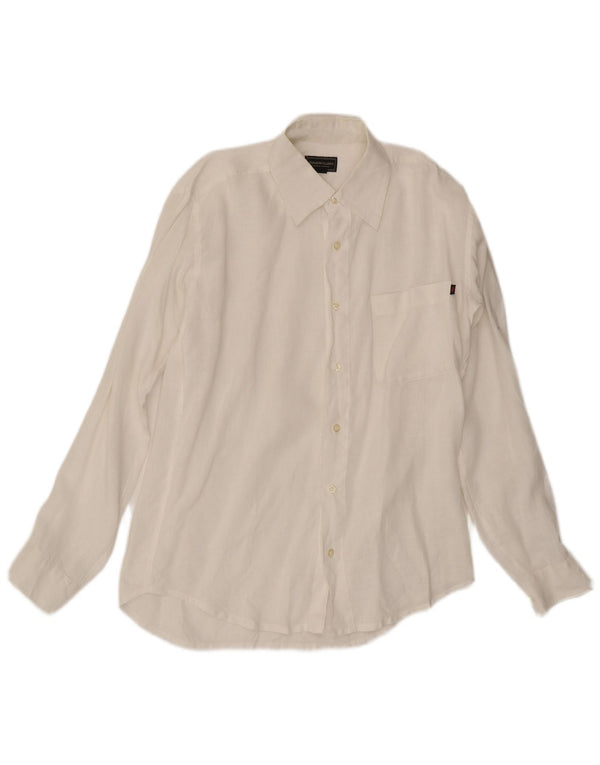Marlboro Classics Chemise Homme Grand Blanc