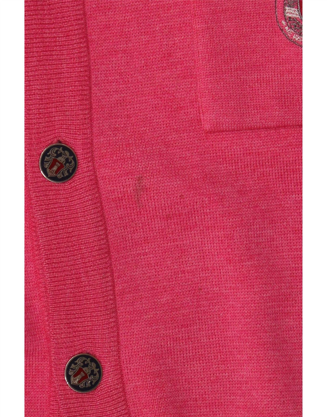 Pull Cardigan Vintage Homme 2XL Rose