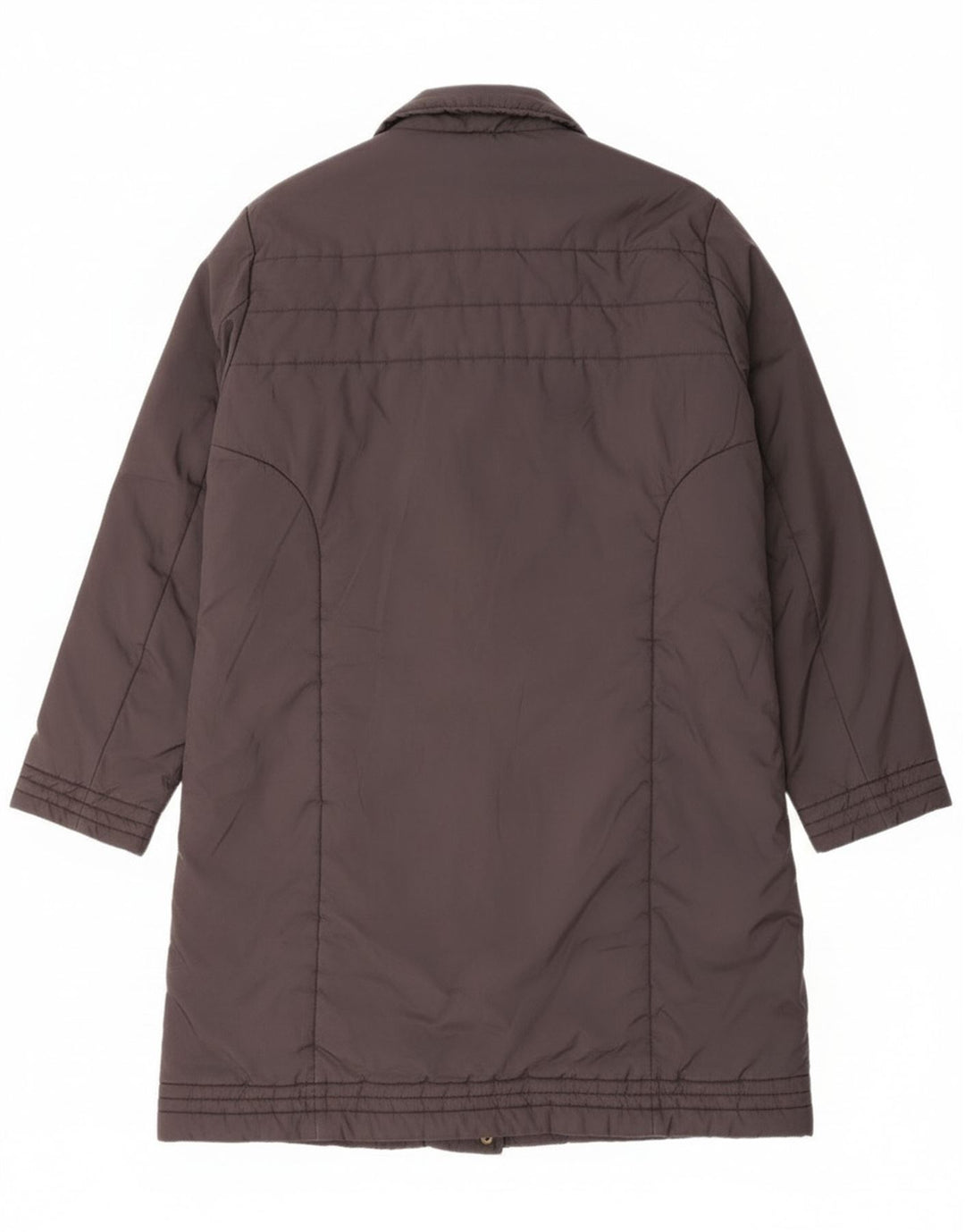 Adidas Manteau rembourré pour femme UK 16 Large Gris Polyamide