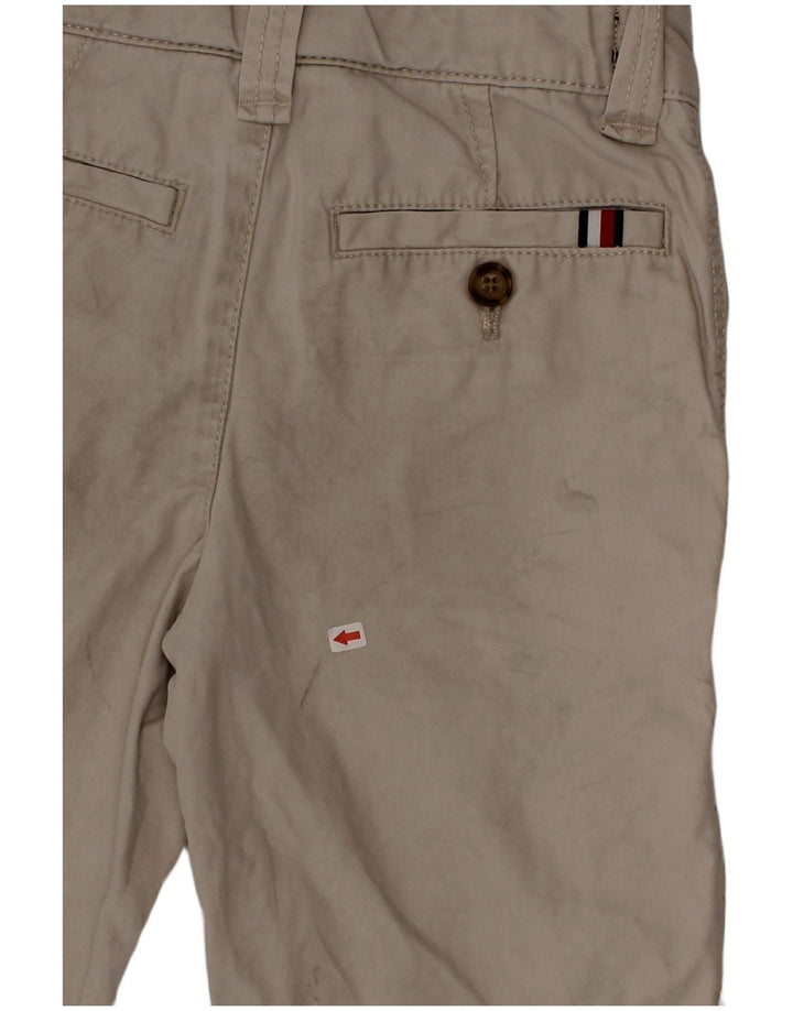 Tommy Hilfiger Short Chino Garçon 5-6 Ans W24 Coton Beige