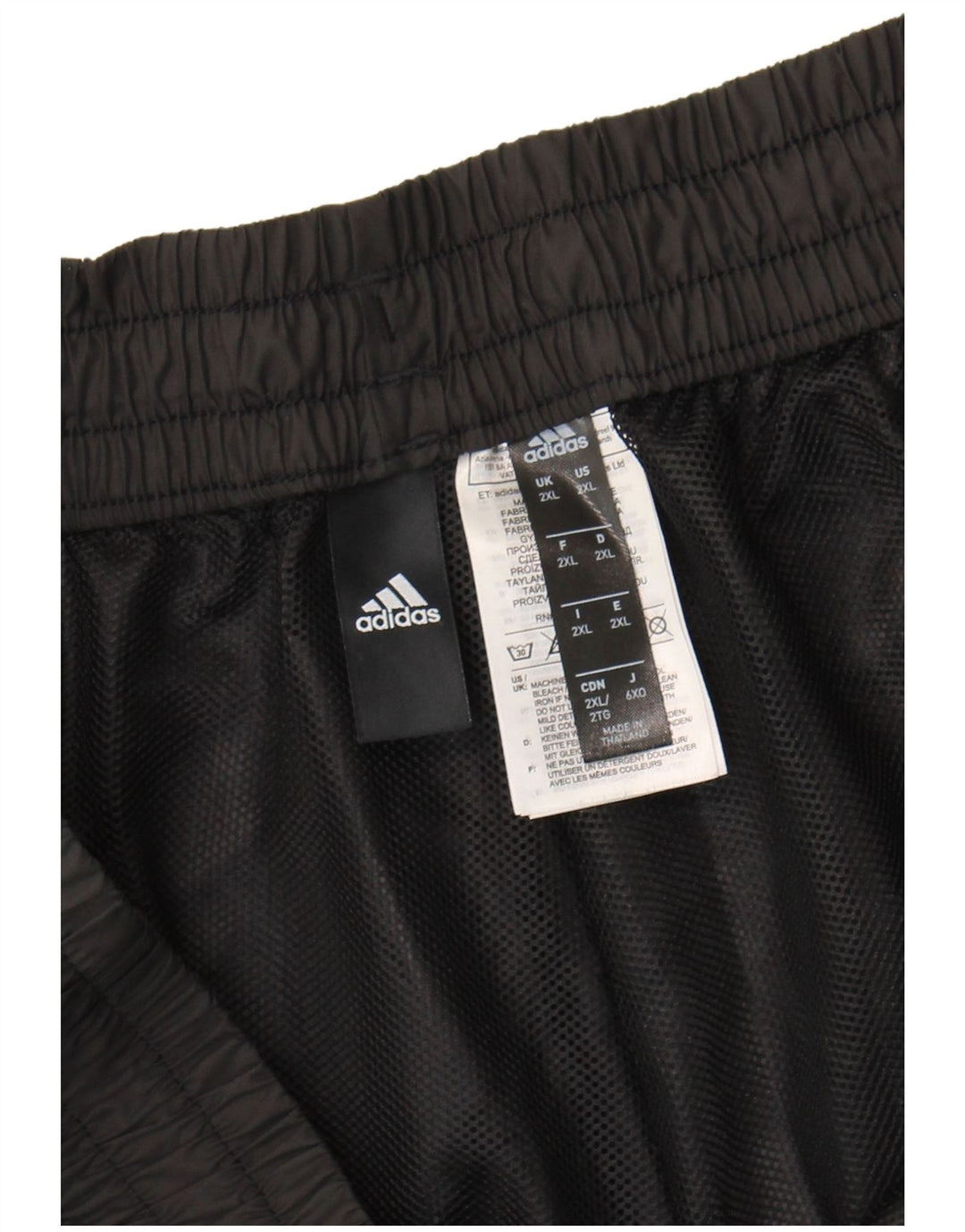 Adidas Pantalon de survêtement pour homme Joggers 2XL Noir Polyester