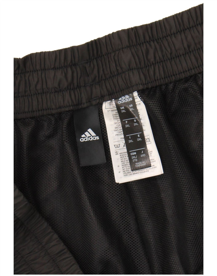 Adidas Pantalon de survêtement pour homme Joggers 2XL Noir Polyester
