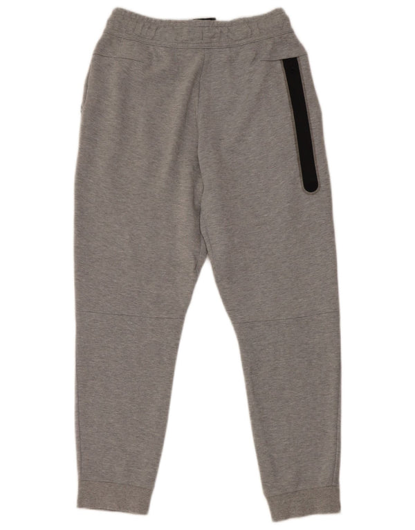 Nike Pantalon de survêtement pour garçon 12-13 ans Large Gris Moucheté Coton