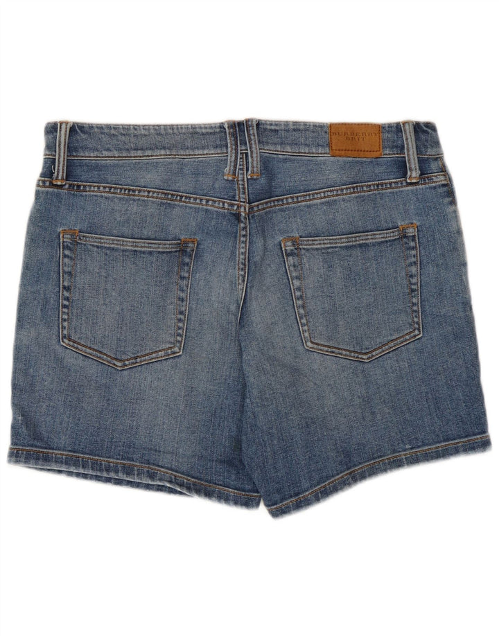 Burberry Femme Short En Jean BRIT W27 Petit Bleu Coton