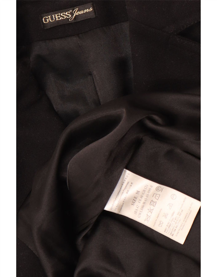 Guess Manteau Femme UK 12 Laine Noir Moyen
