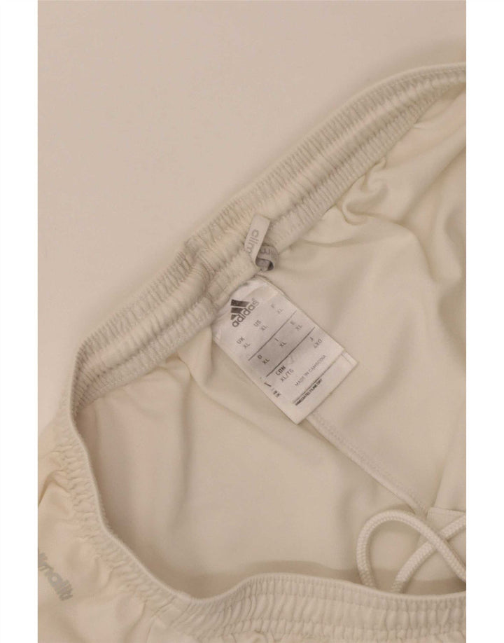 Adidas Short de sport Climalite pour homme XL Blanc Polyester
