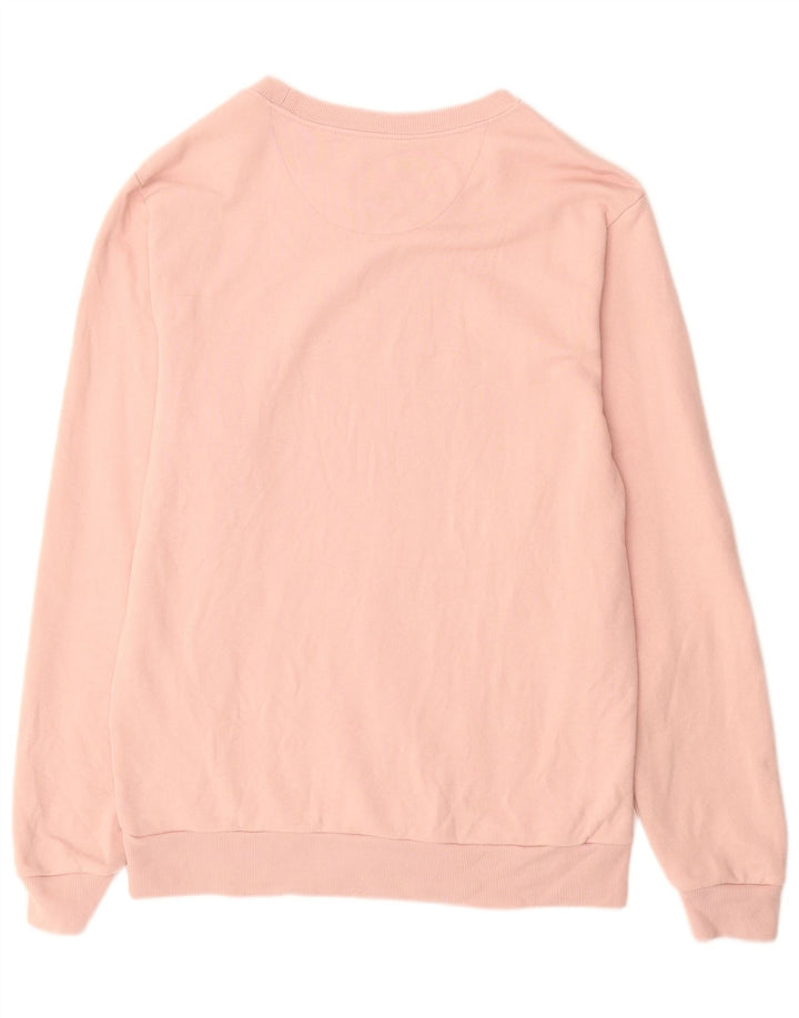JACK WILLS Sweat-Shirt Graphique Homme Rose Moyen Coton