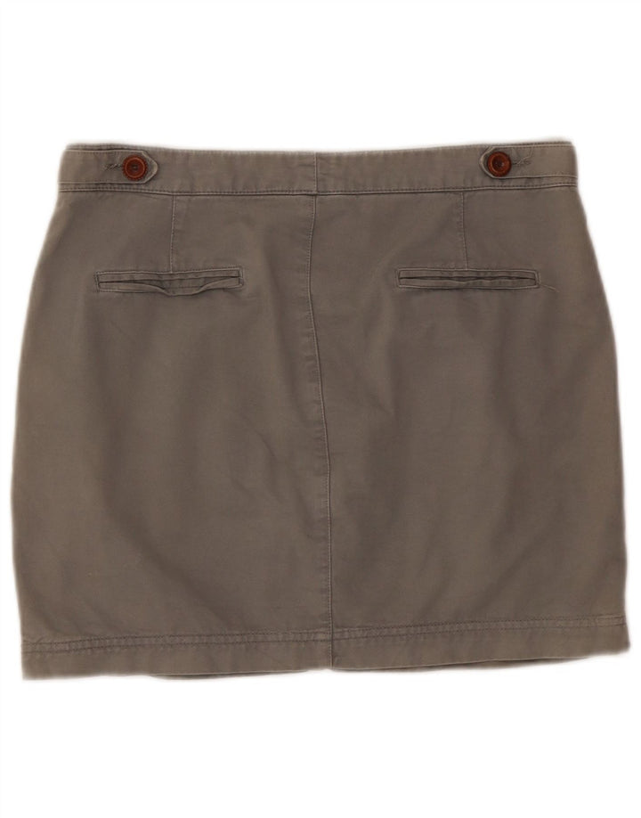 Zara Femmes Trafaluc Pegged Mini Jupe EU 42 Large W32 Gris