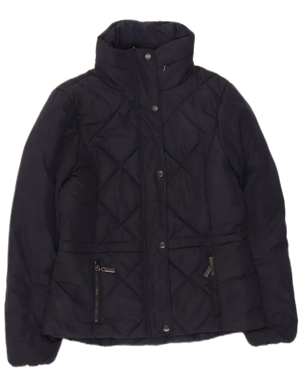 Marks & Spencer Veste matelassée matelassée pour femme UK 10 Small Bleu marine