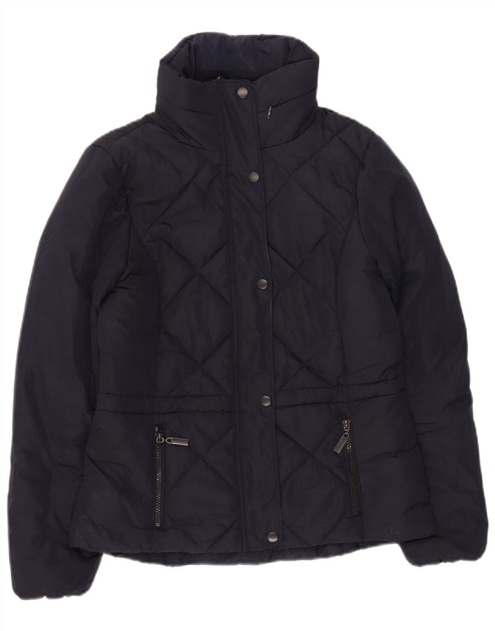 Marks & Spencer Veste matelassée matelassée pour femme UK 10 Small Bleu marine
