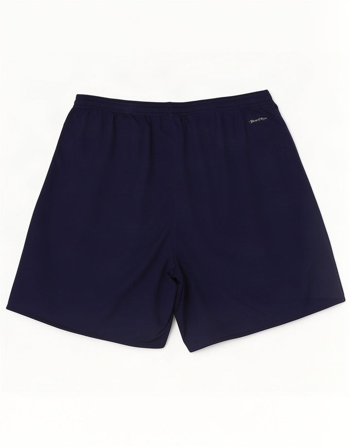 Adidas Hommes Climalite Sport Shorts XL Bleu Marine Polyester