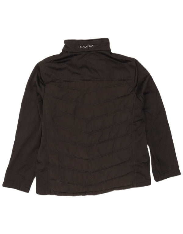 Nautica Veste matelassée pour homme UK 40 Large Noir Polyester
