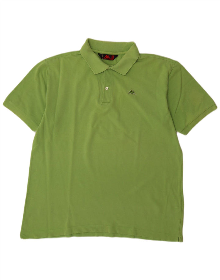 KAPPA Polo Homme 2XL Vert Coton