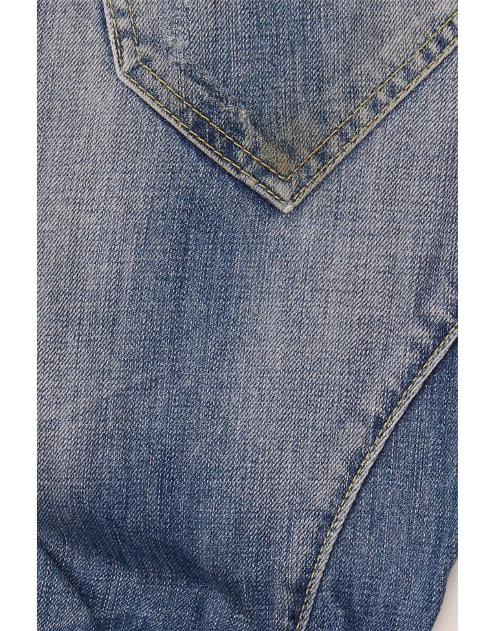 Jack & Jones Jean Court Cargo Effet Déchiré W30 L25 Homme Bleu