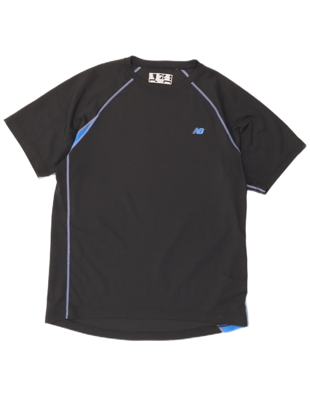 New Balance T-Shirt Homme Haut Noir Colorblock Polyester