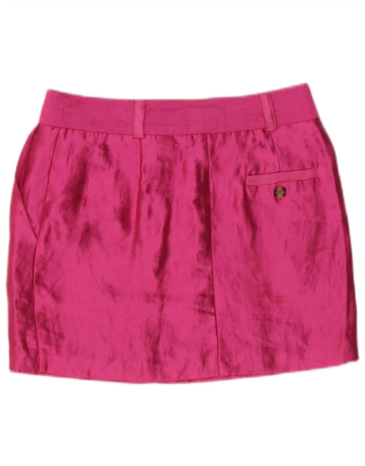 Topshop Mini jupe femme UK 10 Small W30 Rose