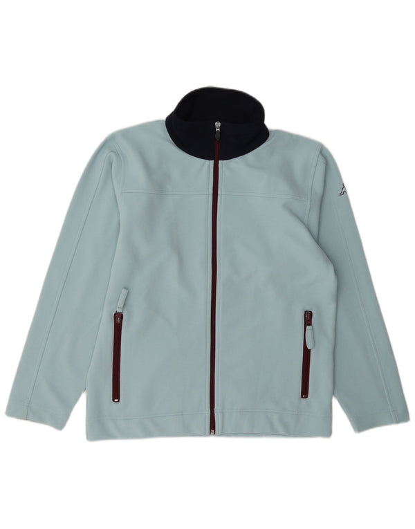 Kappa Veste de survêtement pour femme UK 12 Bleu moyen Polyester colour block