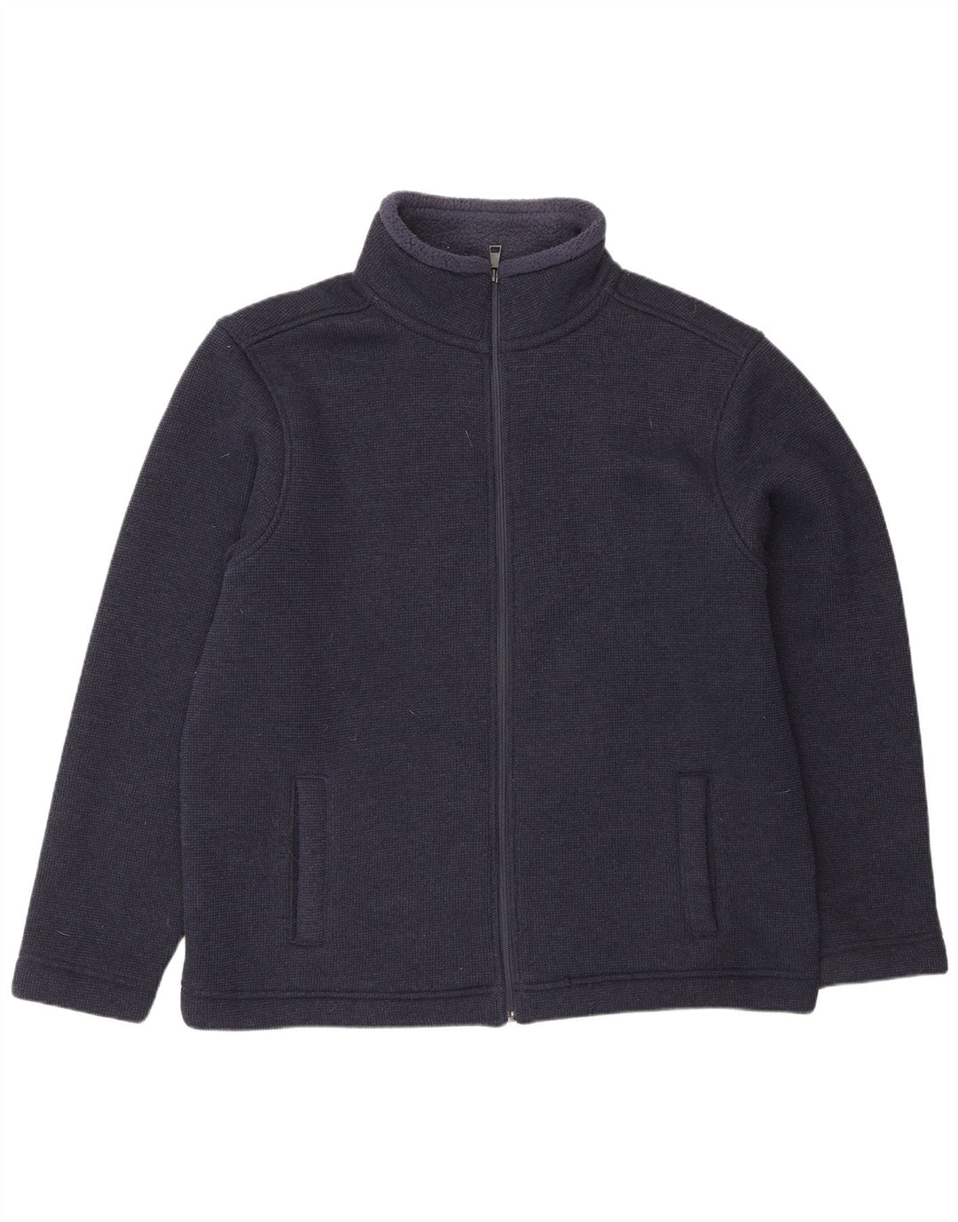 Marks & Spencer Veste Bomber Homme UK 42 XL Bleu Marine Polyester