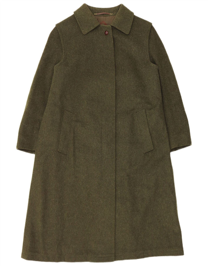 Salko Manteau Femme EU 40 Moyen Kaki Laine Nouvelle