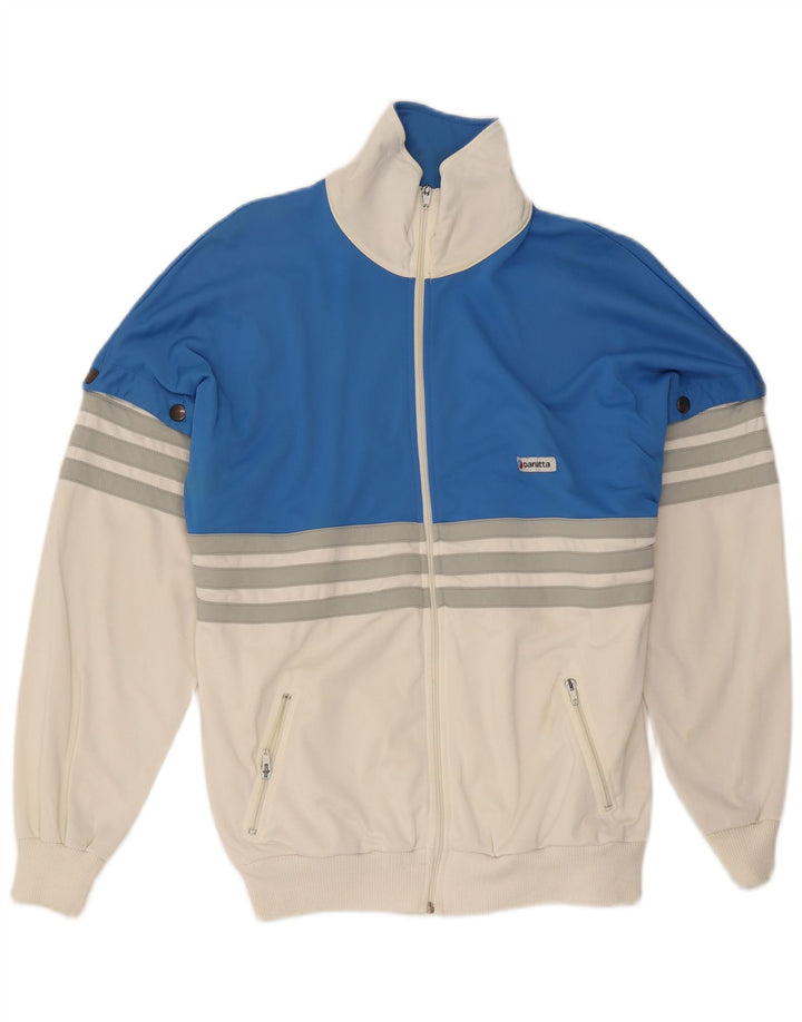 panatta Veste de Survêtement Homme IT 54 XL Bleu Colorblock Polyamide