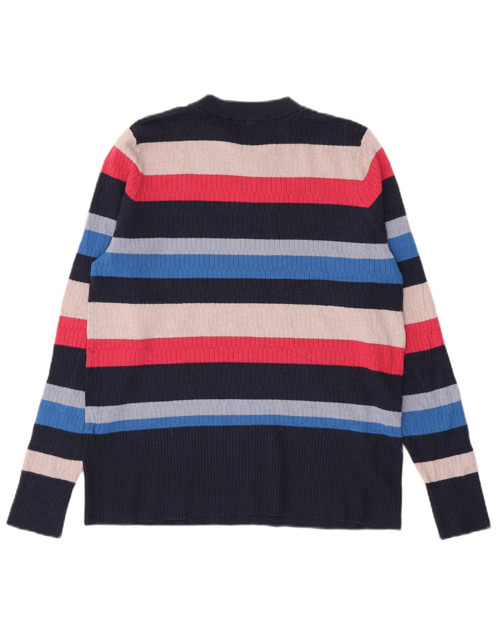 Marks & Spencer Pull ras du cou pour femme UK 18 XL Multicolore