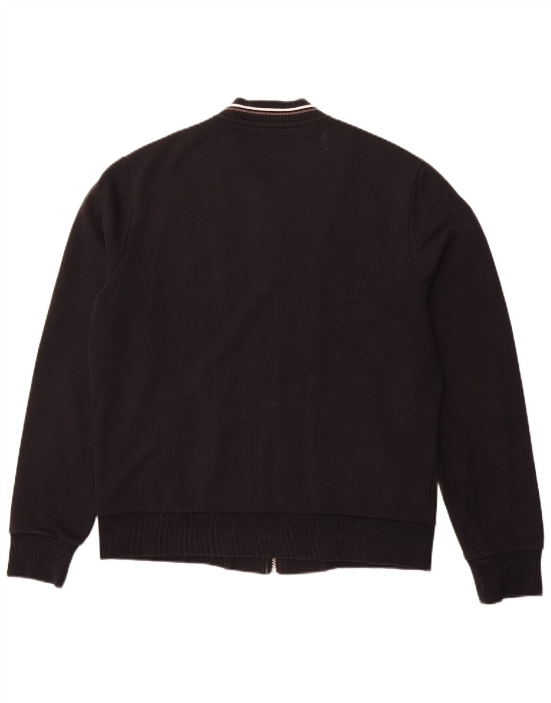 FRED PERRY Veste de Survêtement Homme Large Noir Coton