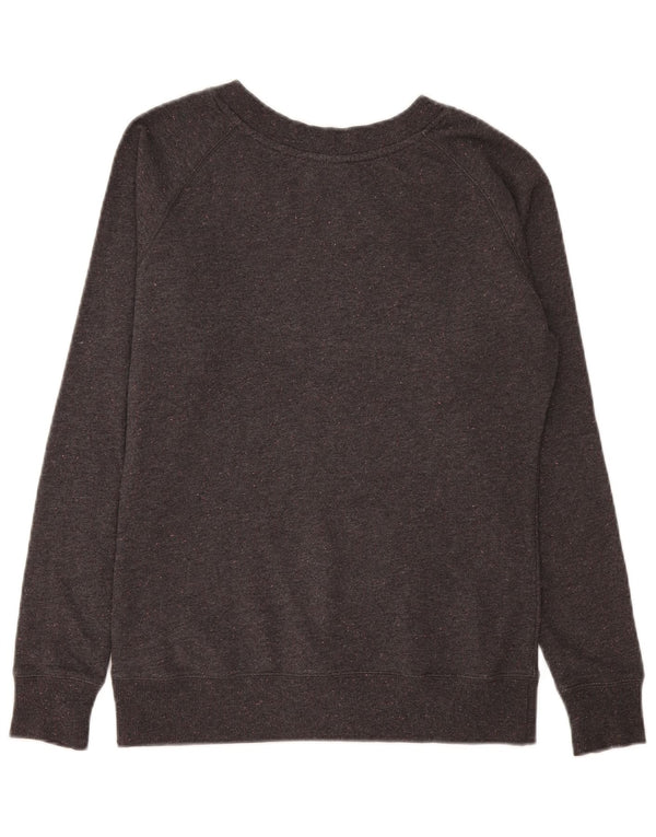Animal Womens Sweatshirt Jumper UK 10 Petit Gris Moucheté
