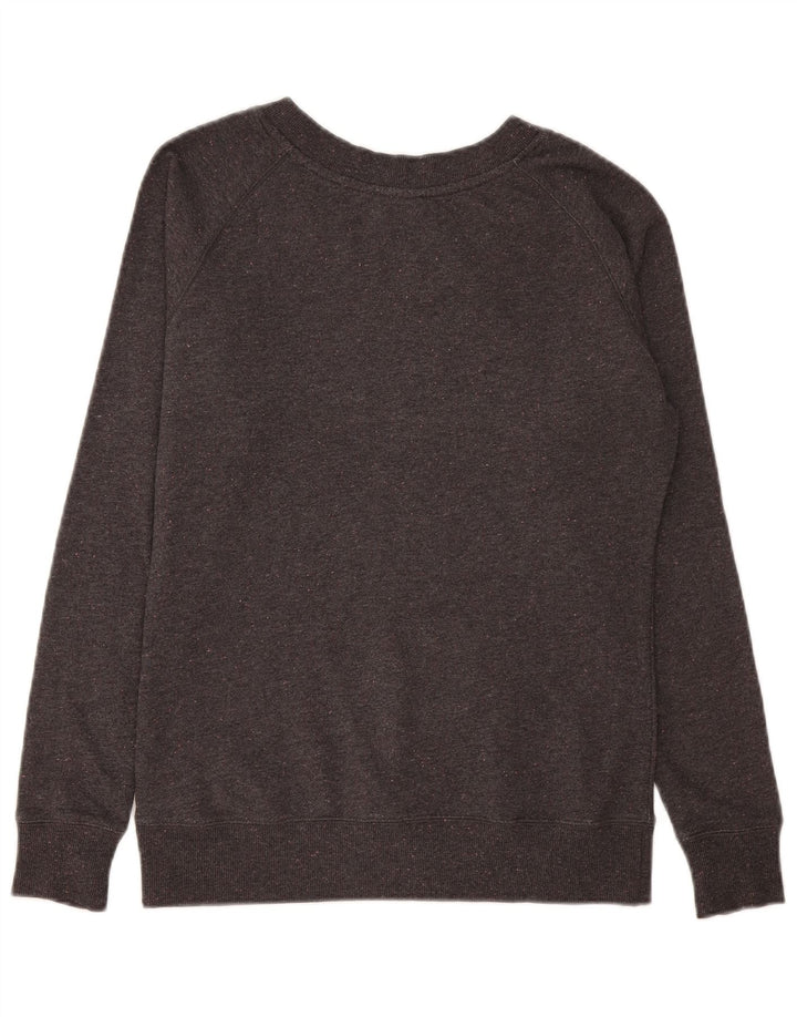 Animal Womens Sweatshirt Jumper UK 10 Petit Gris Moucheté