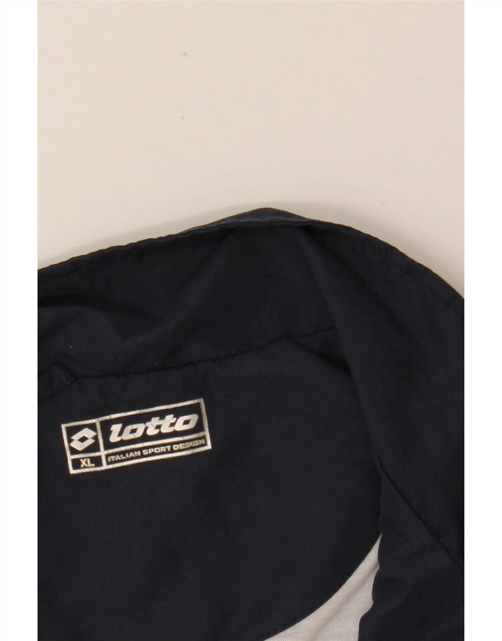 LOTTO Veste de Survêtement Graphique Homme XL Bleu Marine Colourblock