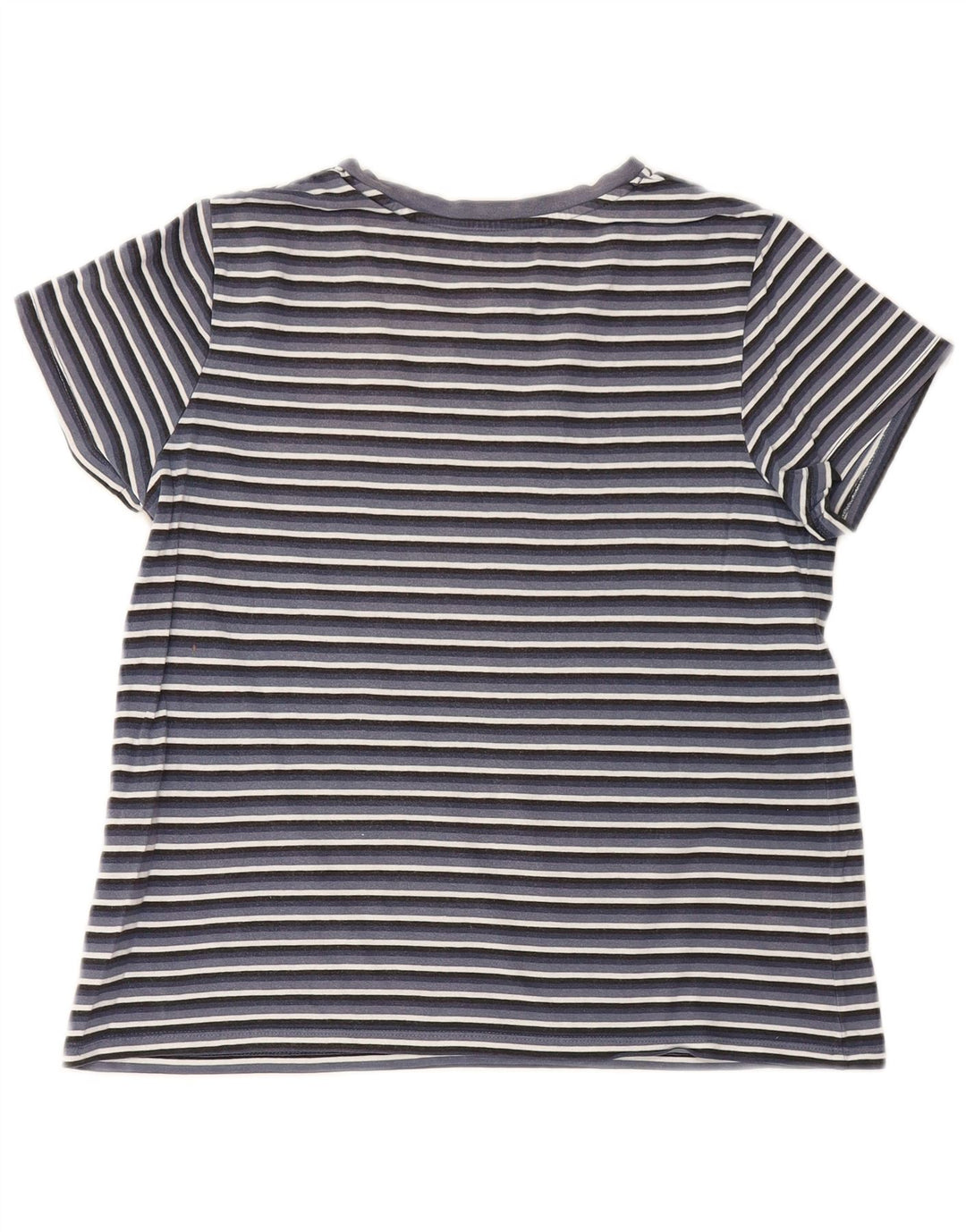 Levi's T-Shirt Femme UK 12 Bleu Marine Moyen Rayé