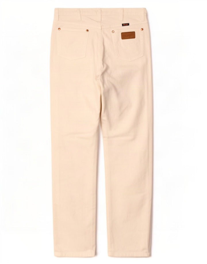 Wrangler Jean droit femme W35 L30 coton blanc