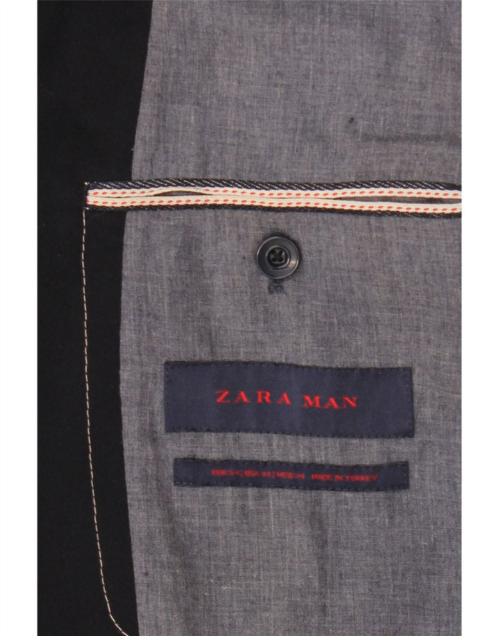 Zara Veste Blazer 2 Boutons Homme IT 54 2XL Bleu Marine