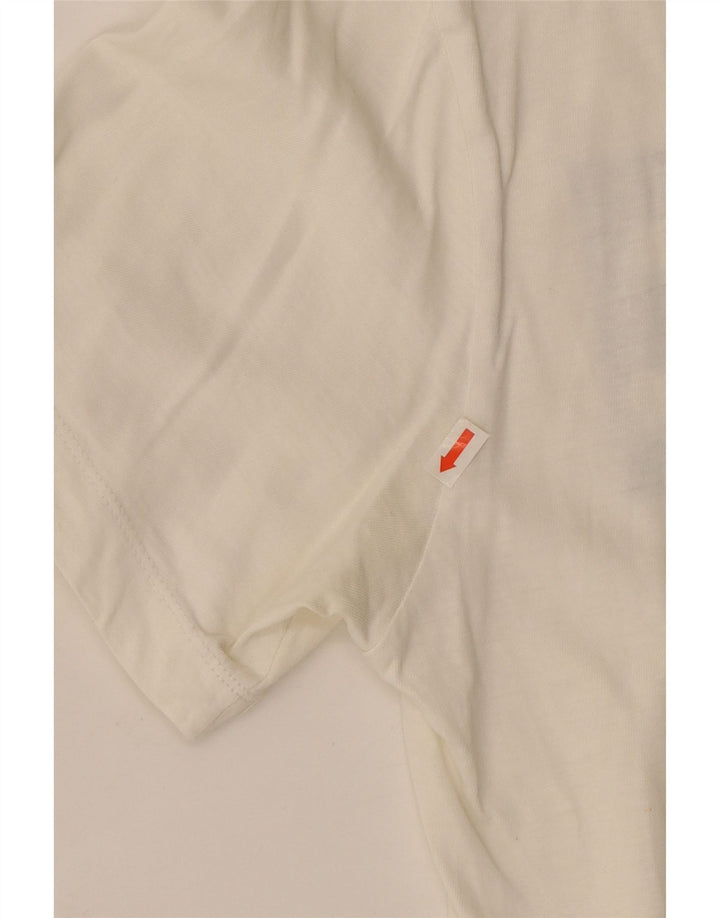 Nike T-shirt graphique pour hommes, petit, en coton blanc