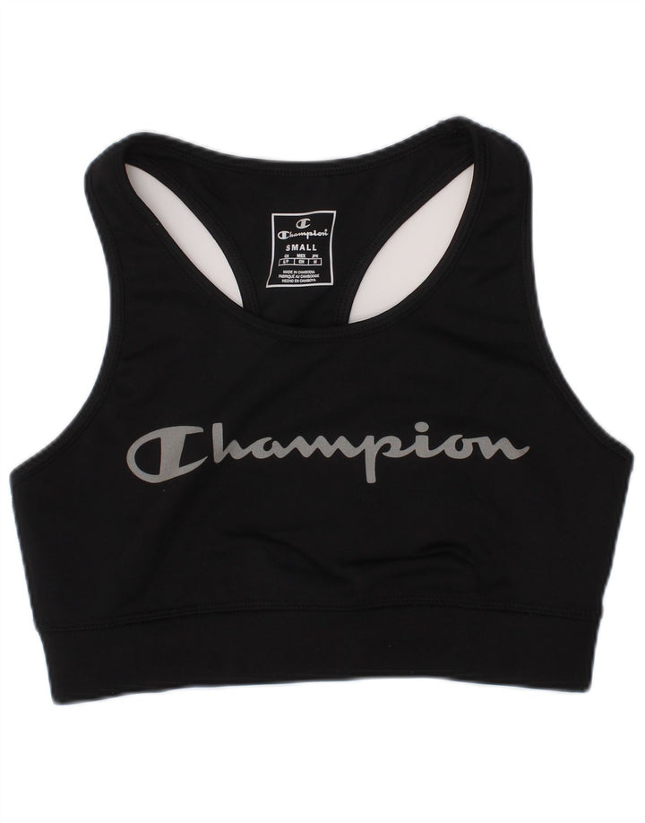 Champion Brassière de sport graphique pour femme Small Noir Sports