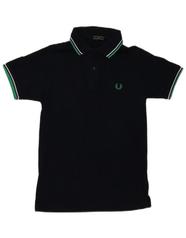Fred Perry Polo Garçon 13-14 ans Bleu Marine Coton