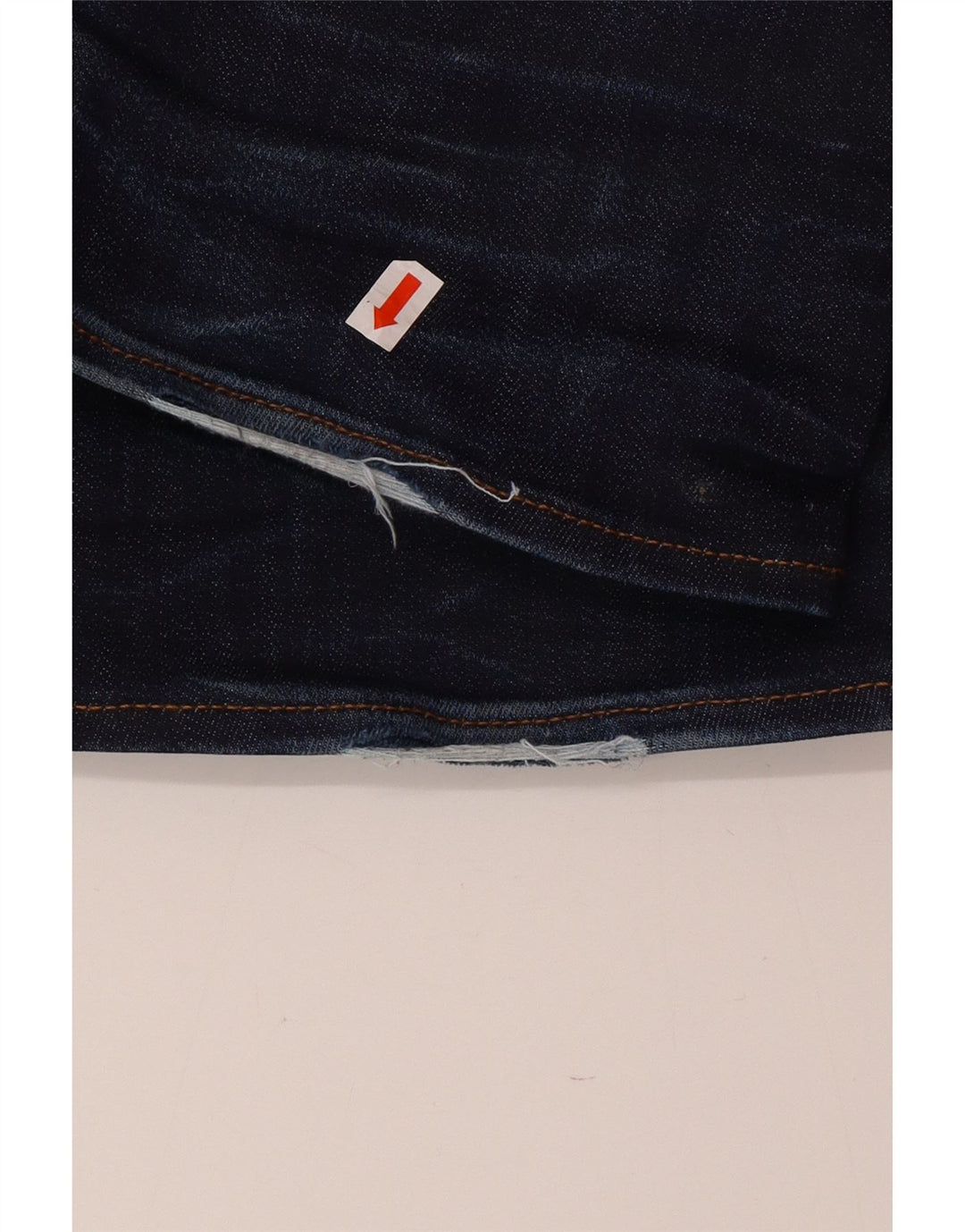 G-STAR Homme 3301 Jean fuselé régulier en détresse W34 L32 Bleu marine Coton