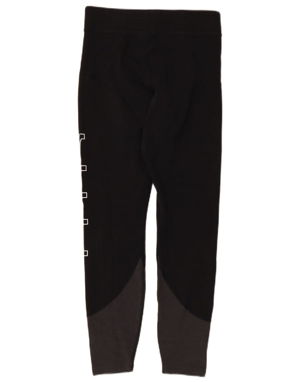Nike Legging graphique pour femme UK 42 en coton color block noir moyen