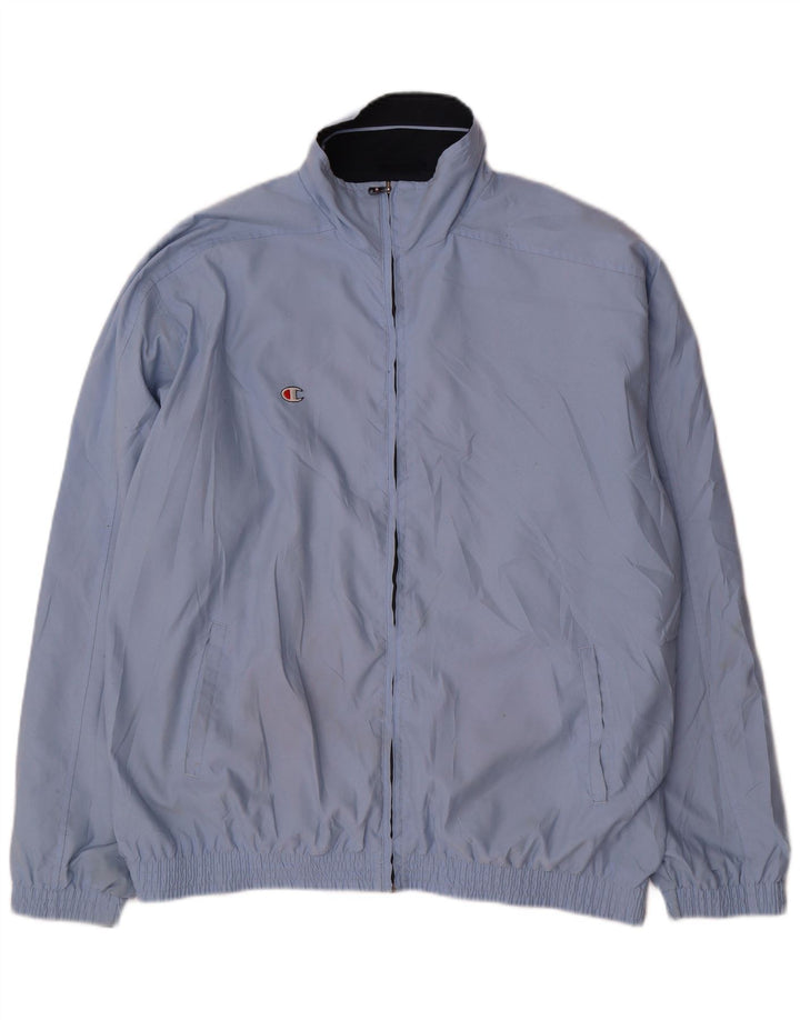 CHAMPION Veste de Survêtement Homme XL Bleu Polyester