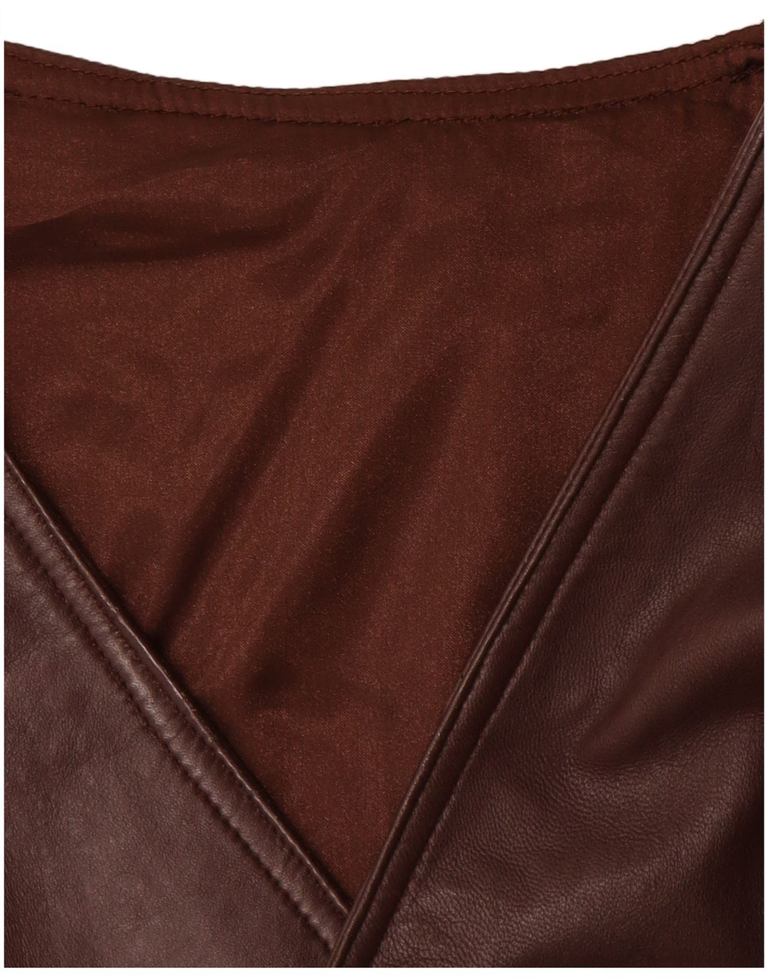 gilet en cuir homme vintage grand cuir marron