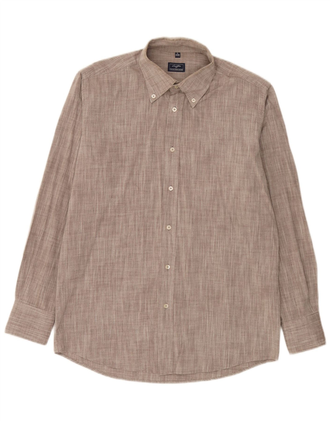 Lotto Chemise Homme Taille 41/42 Grand Coton Chiné Gris