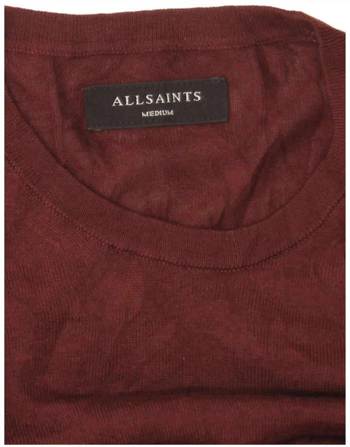 All Saints Pull Col Bateau Homme Marron Moyen