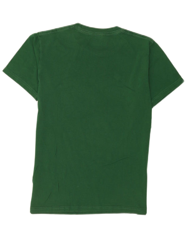 Vans Mens Classic Fit T-Shirt Top Small Green Cotton